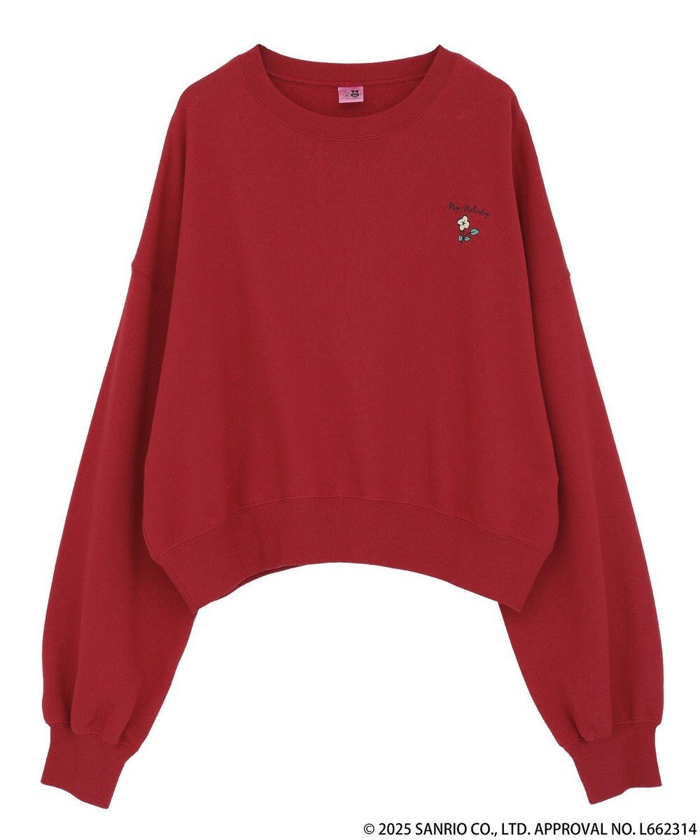 earth music&ecology マイメロディ＆クロミ／ｅａｒｔｈ　レトロアートスウェット 