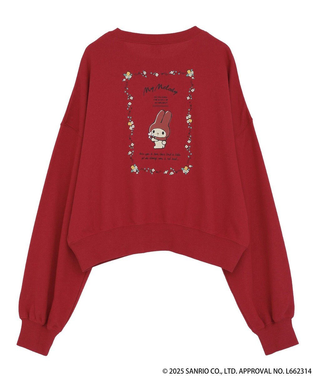 earth music&ecology マイメロディ＆クロミ／ｅａｒｔｈ　レトロアートスウェット 