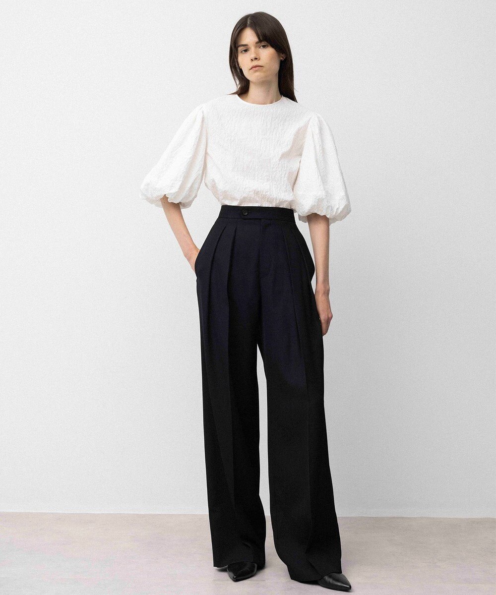 NAVE 【Nave】クラッシュコットン ブラウス 