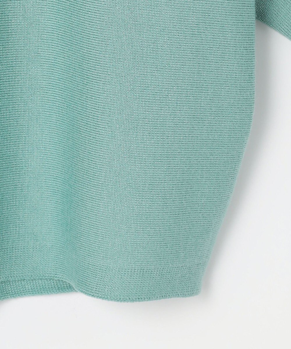 組曲 S 【加藤ローサさん着用 / 前後着用可】スムースストレッチロールネック ニット 