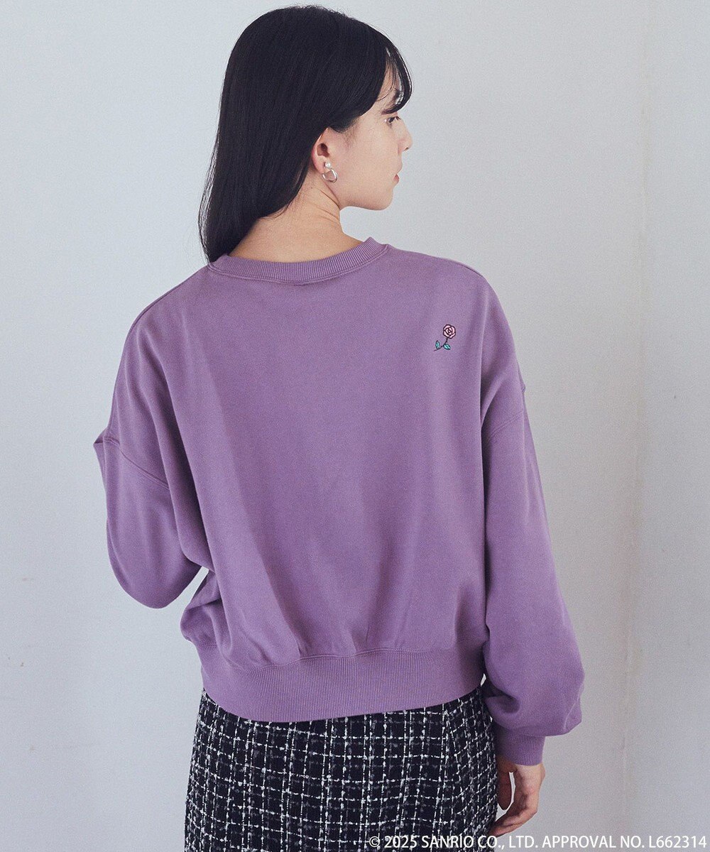 earth music&ecology マイメロディ＆クロミ／ｅａｒｔｈ　レトロアートスウェット 