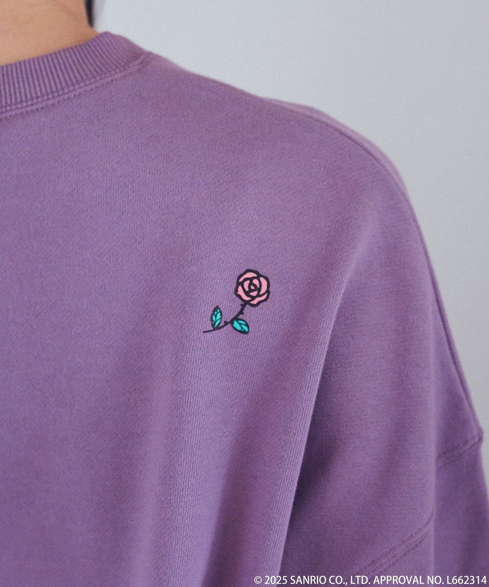 earth music&ecology マイメロディ＆クロミ／ｅａｒｔｈ　レトロアートスウェット 