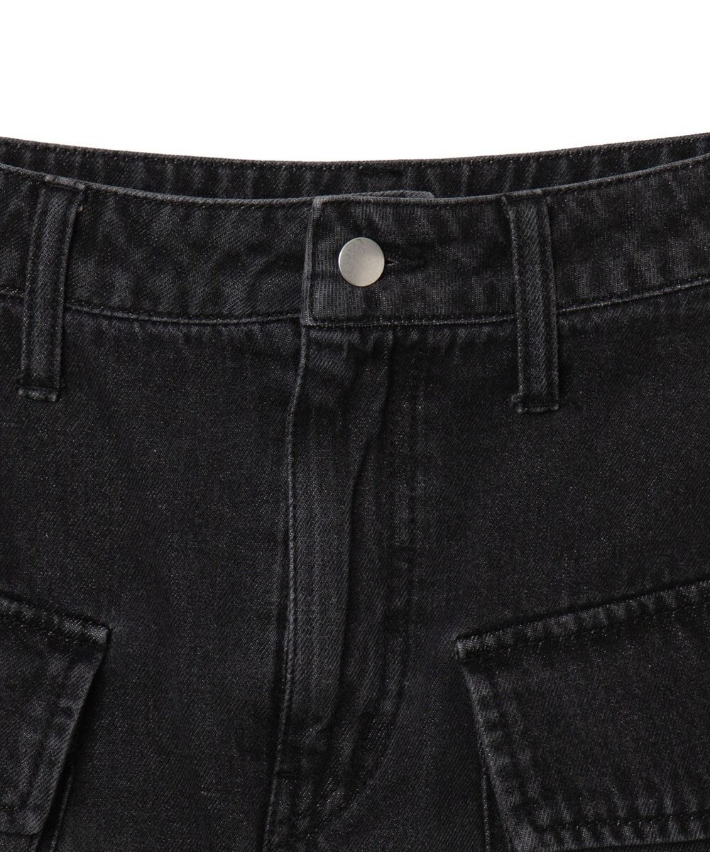 WEGO ヴィンテージウォッシュカーゴミニスカート 