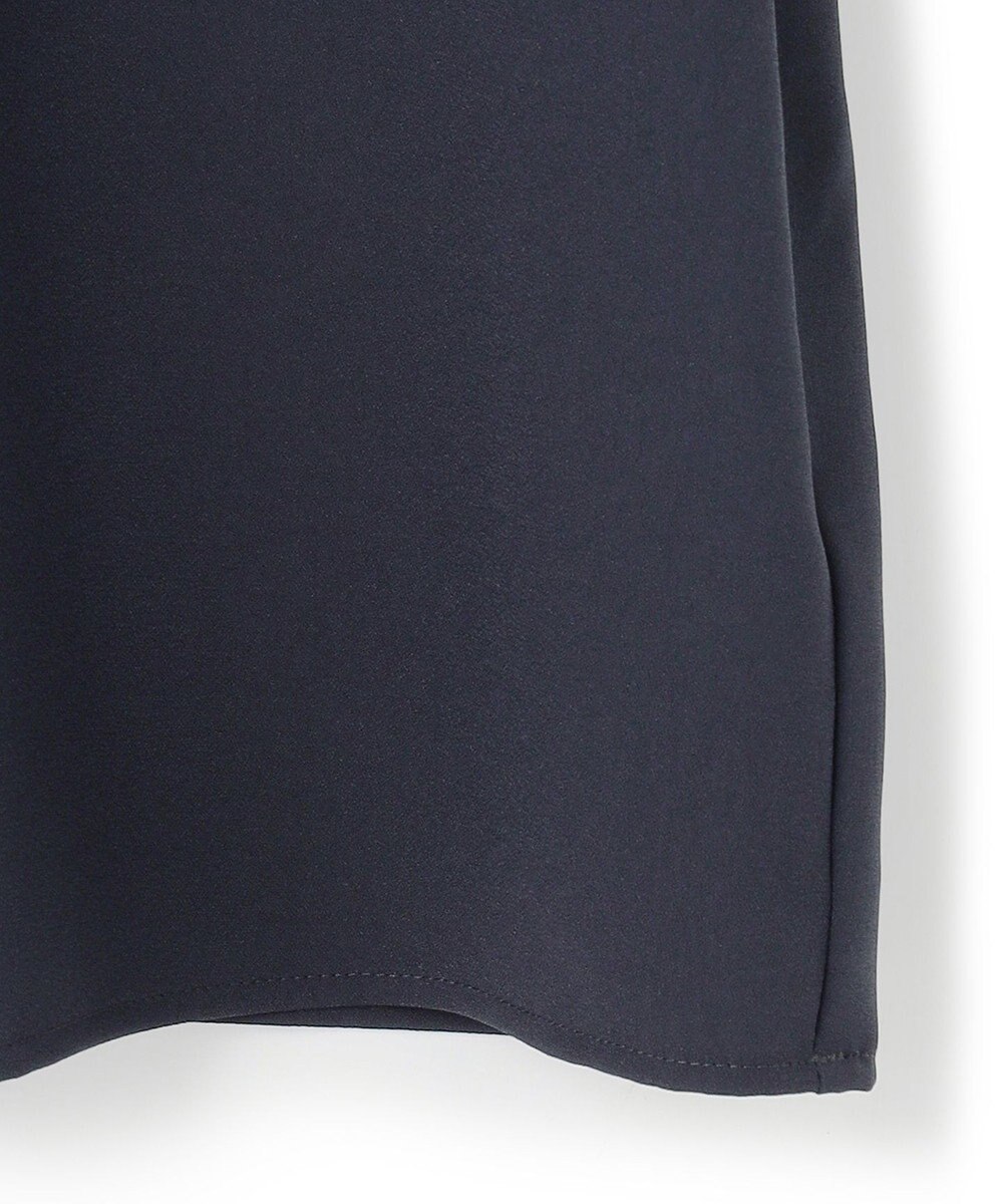 ICB 【UVカット・防シワ・洗える】ストレッチジョーゼット プルオーバーブラウス 