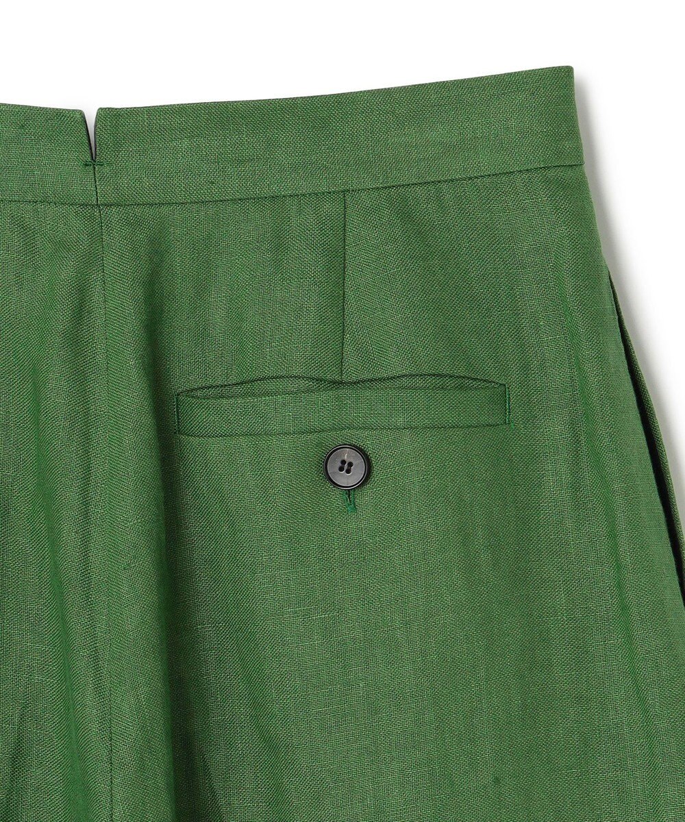 uncrave リネンオックスフォード ワイドパンツ 