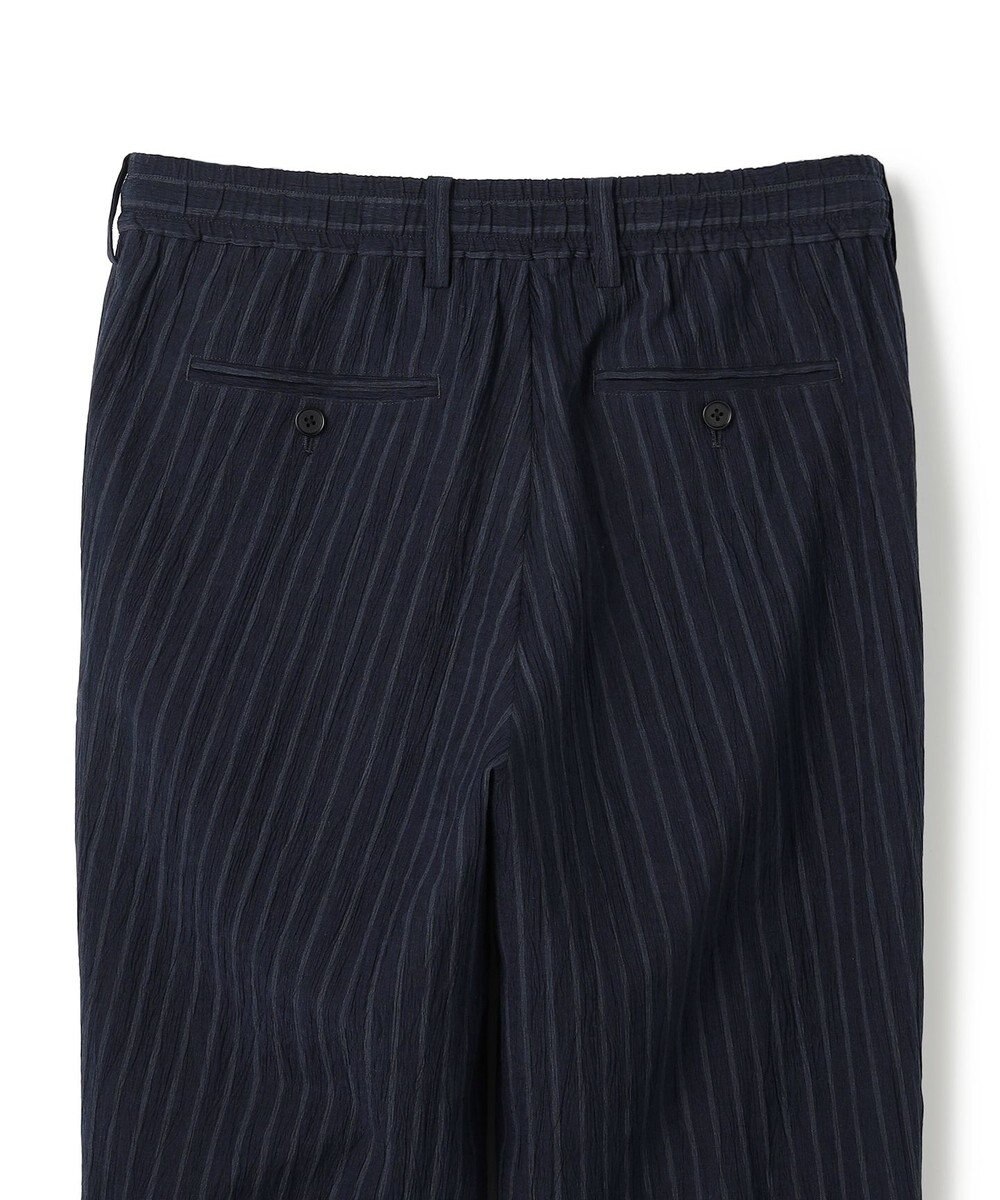 JOSEPH HOMME 【新素材】エアリッジストレッチ ドロスト付タック入りテーパードパンツ / PEGG TUCK 