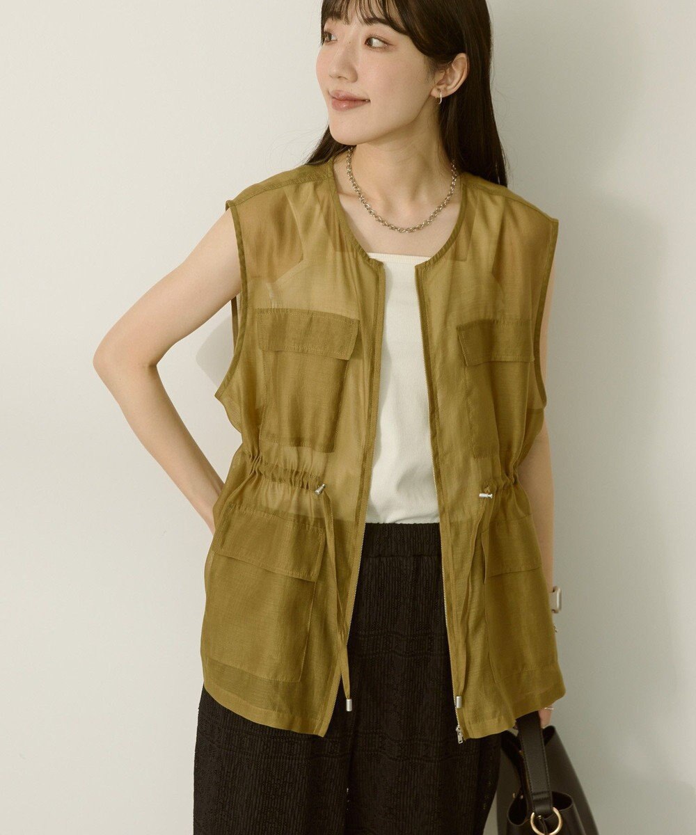 AMERICAN HOLIC シアードロストＷポケットベスト 