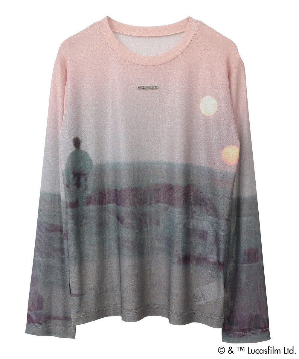 Green Parks ＳＴＡＲ　ＷＡＲＳ／シアープリントＴシャツ 