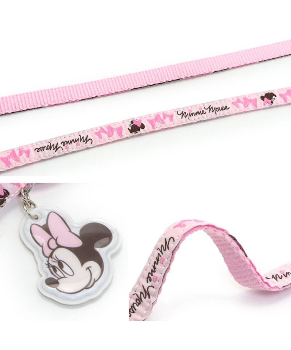 PET PARADISE  ディズニー ミニーマウス ピンク ドット リード【ＳＳ~Ｓ】 