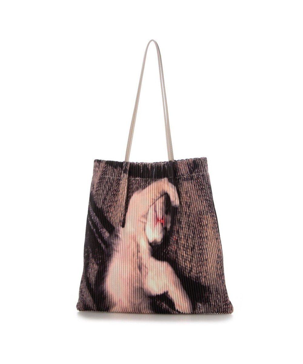 UNBILLION カシュカシュ cachecache / インクジェットプリーツトート 