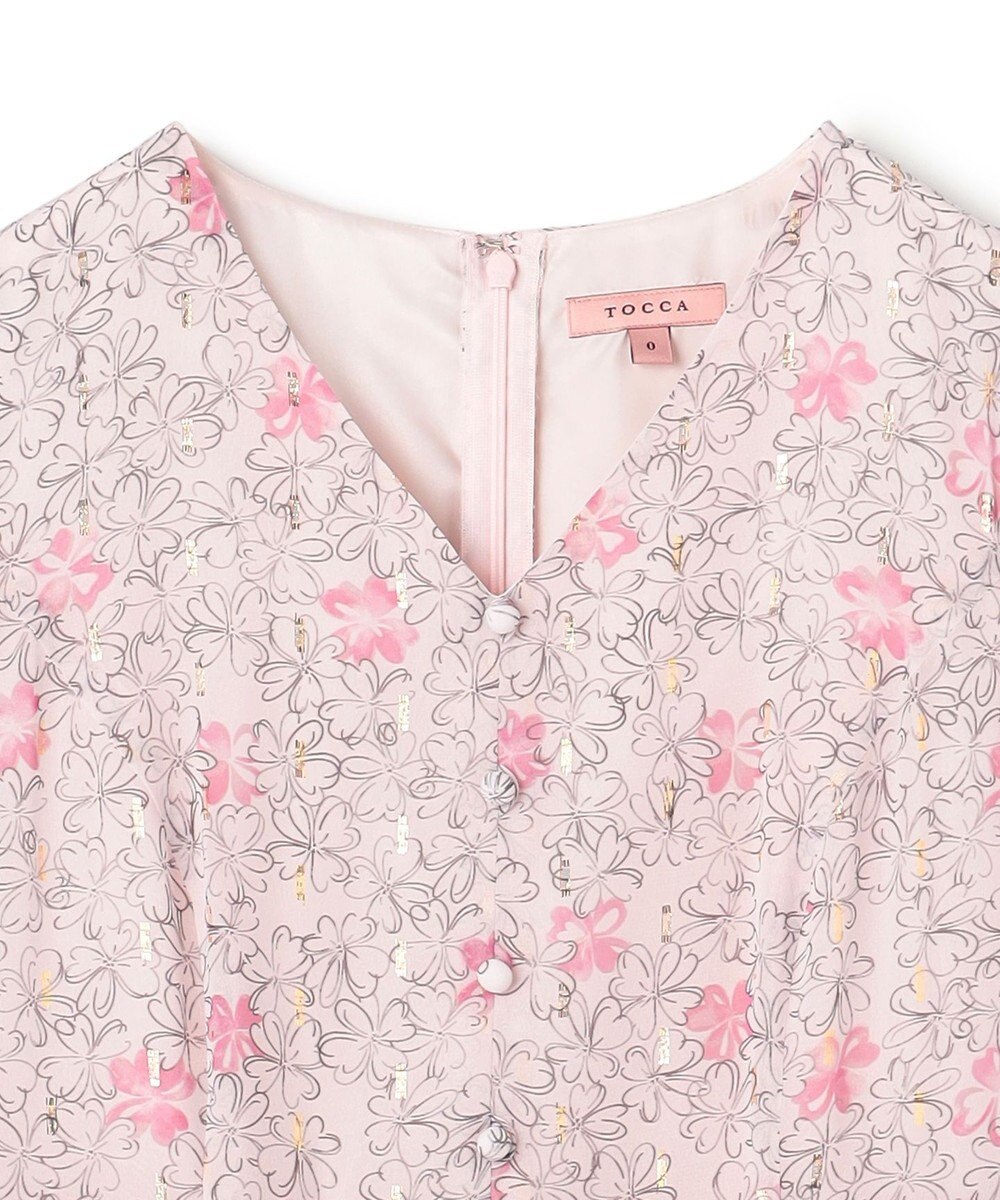 TOCCA 【百田夏菜子さん着用】【00サイズあり・消臭】BLOOMING CLOVER ドレス 