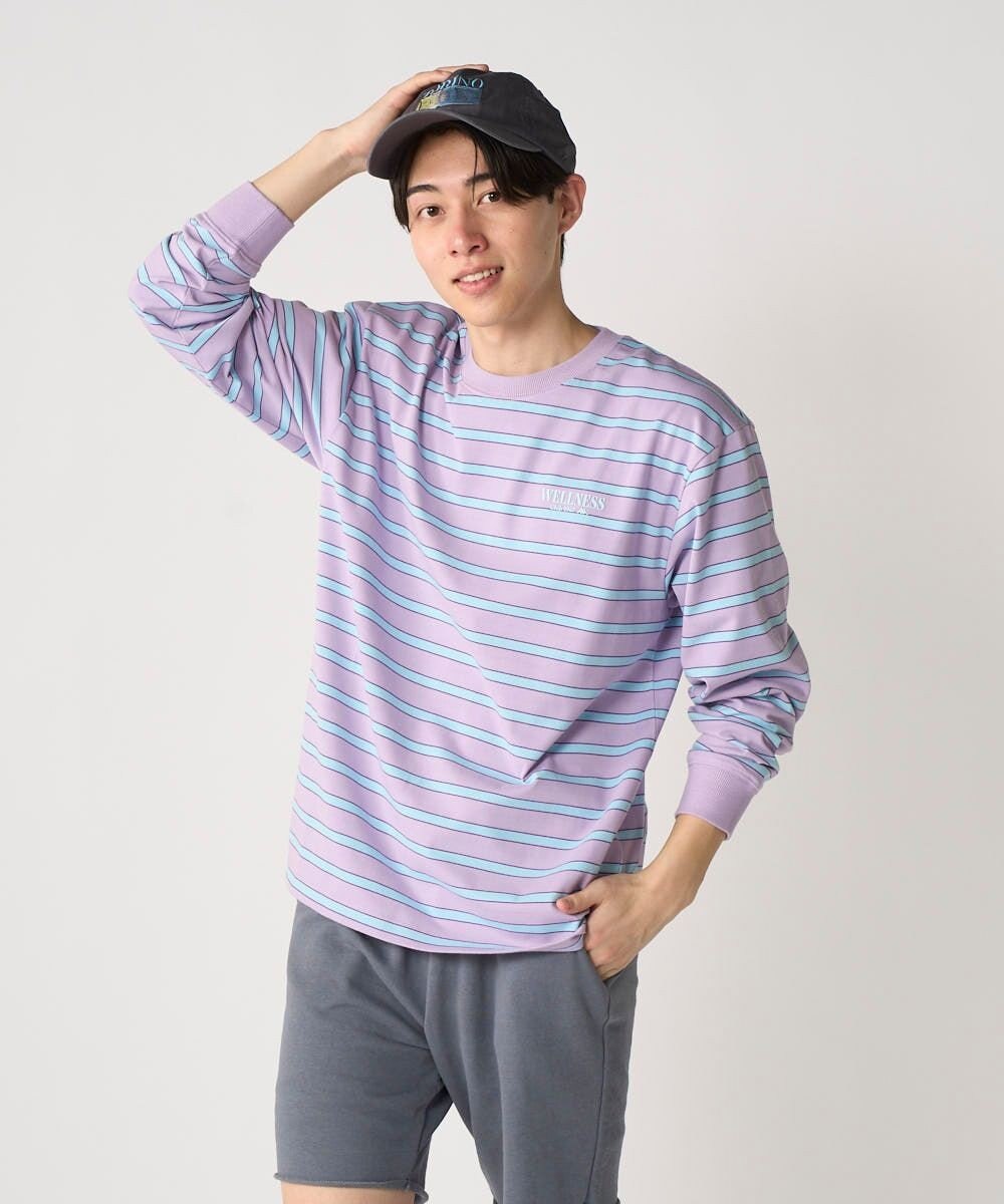 OP／FILA 【Kappa】ウェルネスクラブボーダーロンT 