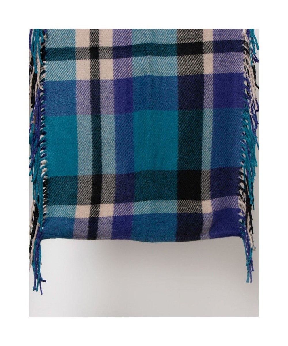 UNBILLION カシュネ cache nez / チェックサイドフリンジスヌード 