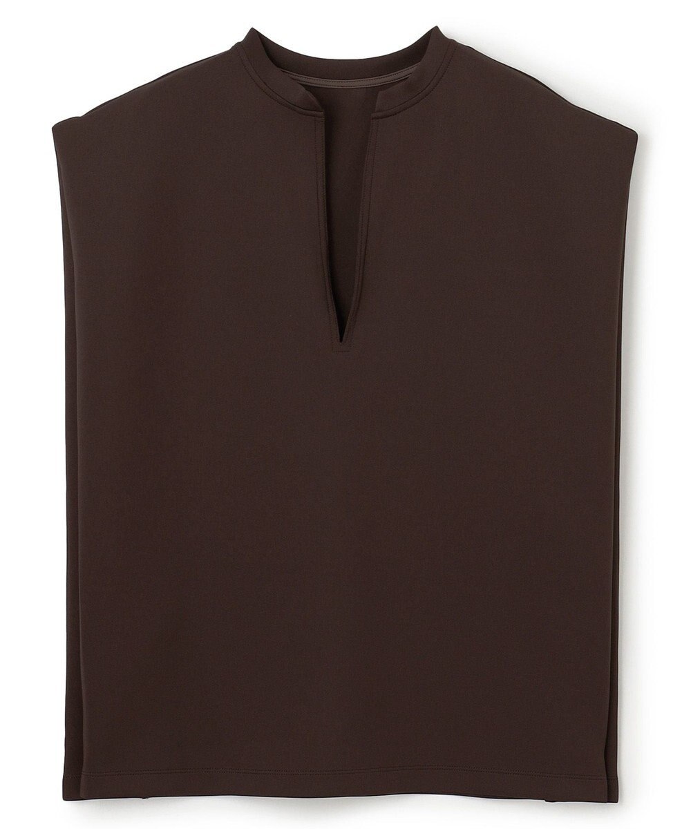 UNFILO BEAUTY FORM JERSEY Light キーネックトップス 