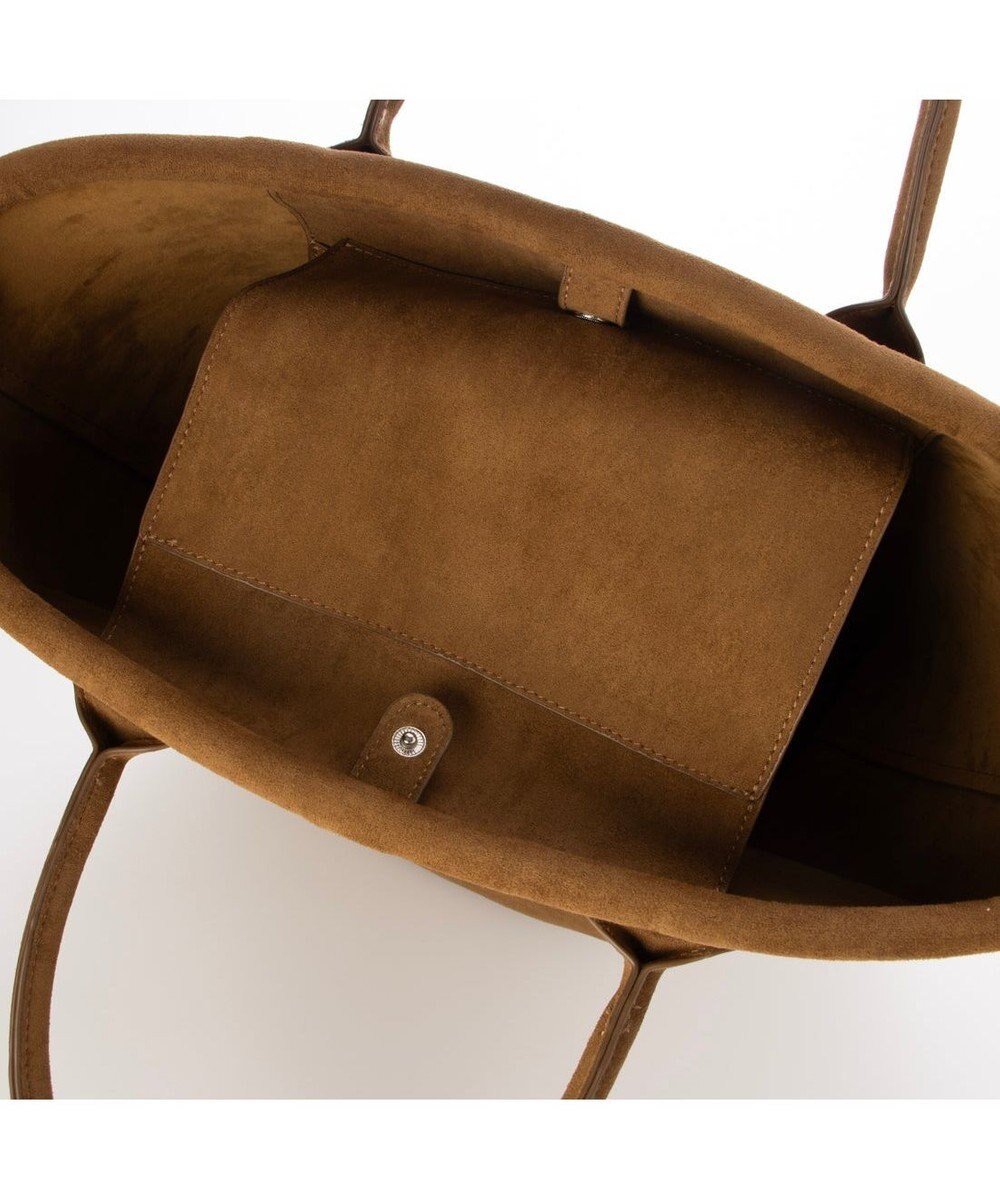 UNBILLION カシュカシュ cache cache / スエード調口元パイピングトート 