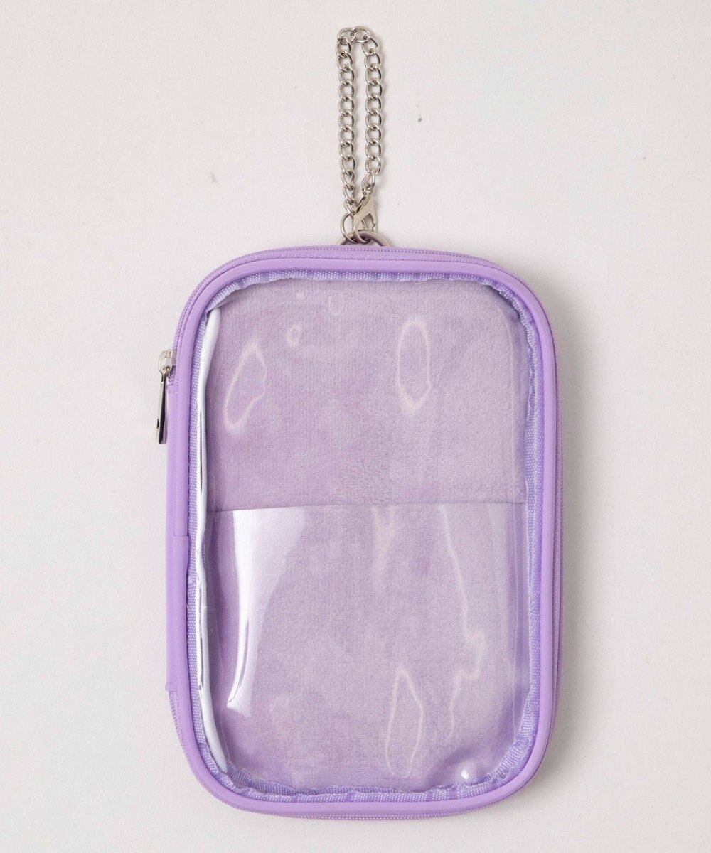 WEGO ソフトタッチアクリルスタンドポーチ 