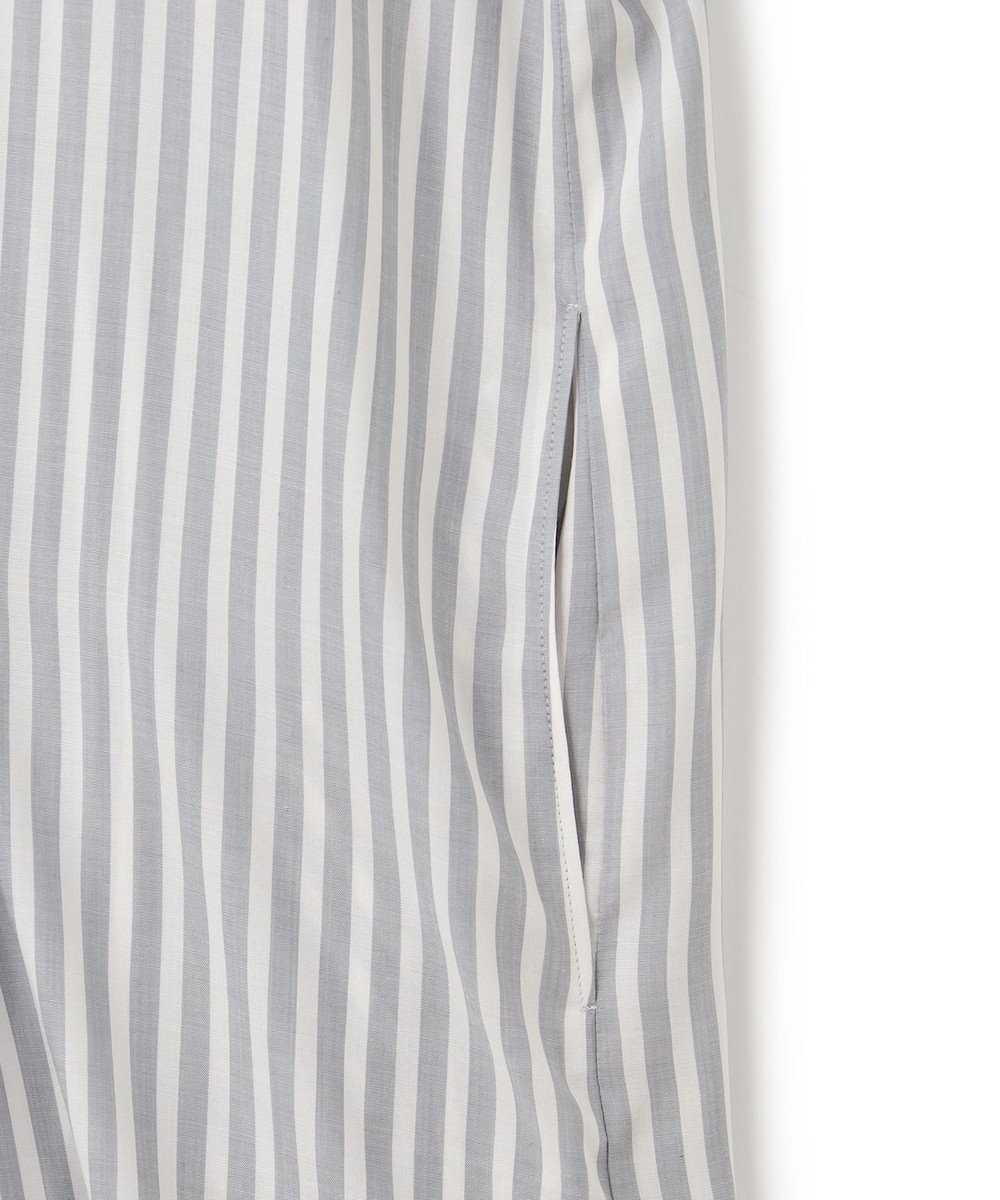 ICB 【接触冷感・洗える】 キュプラローンストライプ ワンピース 