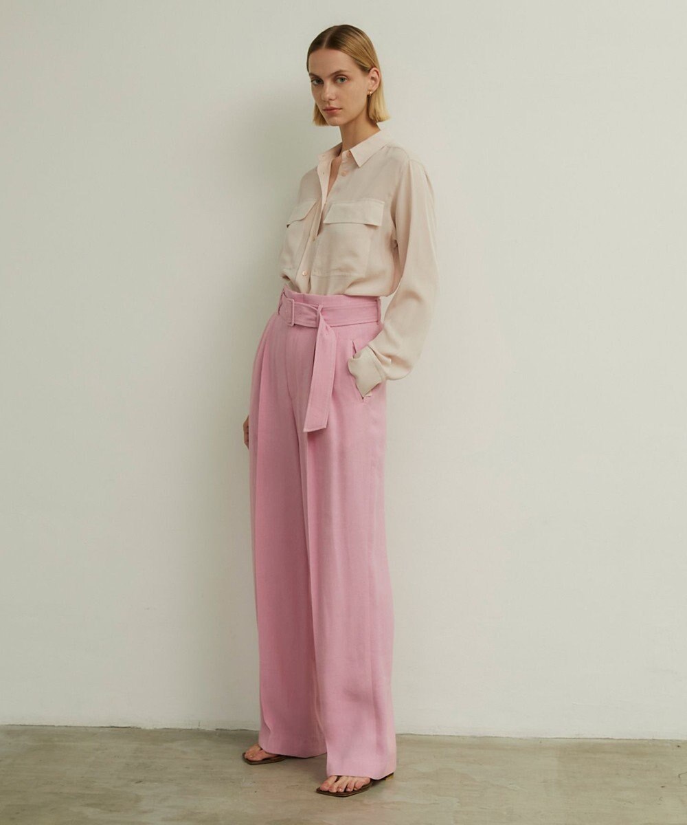 BEIGE， OLGA / シャーリングブラウス 