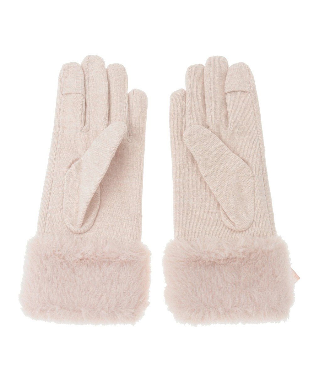 Maison de FLEUR ビッグリボンファーグローブ 