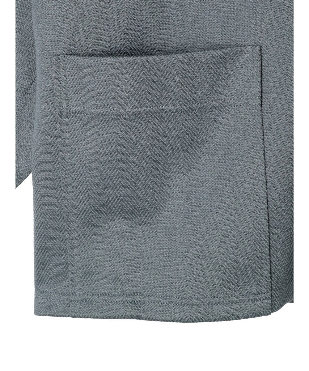 earth music&ecology ヘリンボーン調Ｖネックカーディガン 