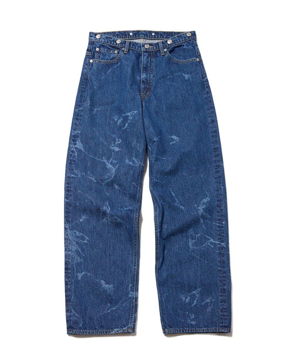 J.PRESS MEN 【J.PRESS ORIGINALS】SHIOTA 5 Pocket Piped Stem Denim Pants / Japan Made 