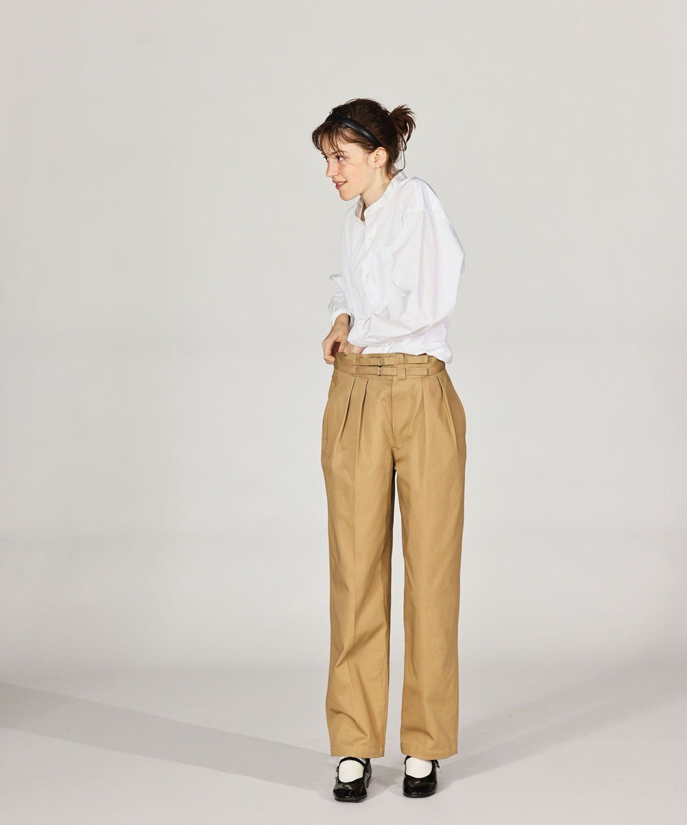 LENO DOUBLE BELTED GURKHA TROUSERS 《UNISEX》 ダブルベルトグルカパンツ 