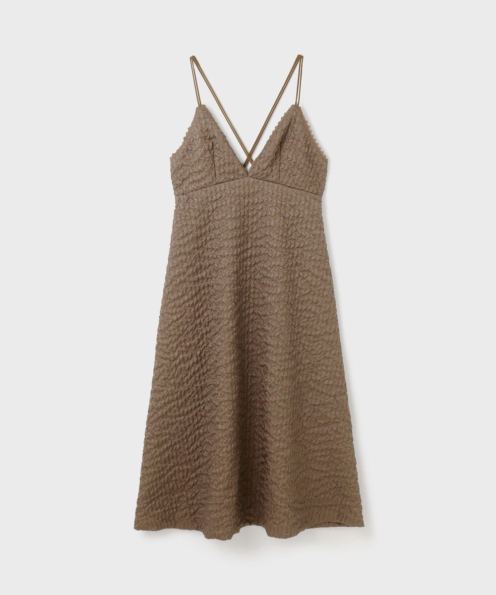 GRACE CONTINENTAL エンボスキャミワンピース 