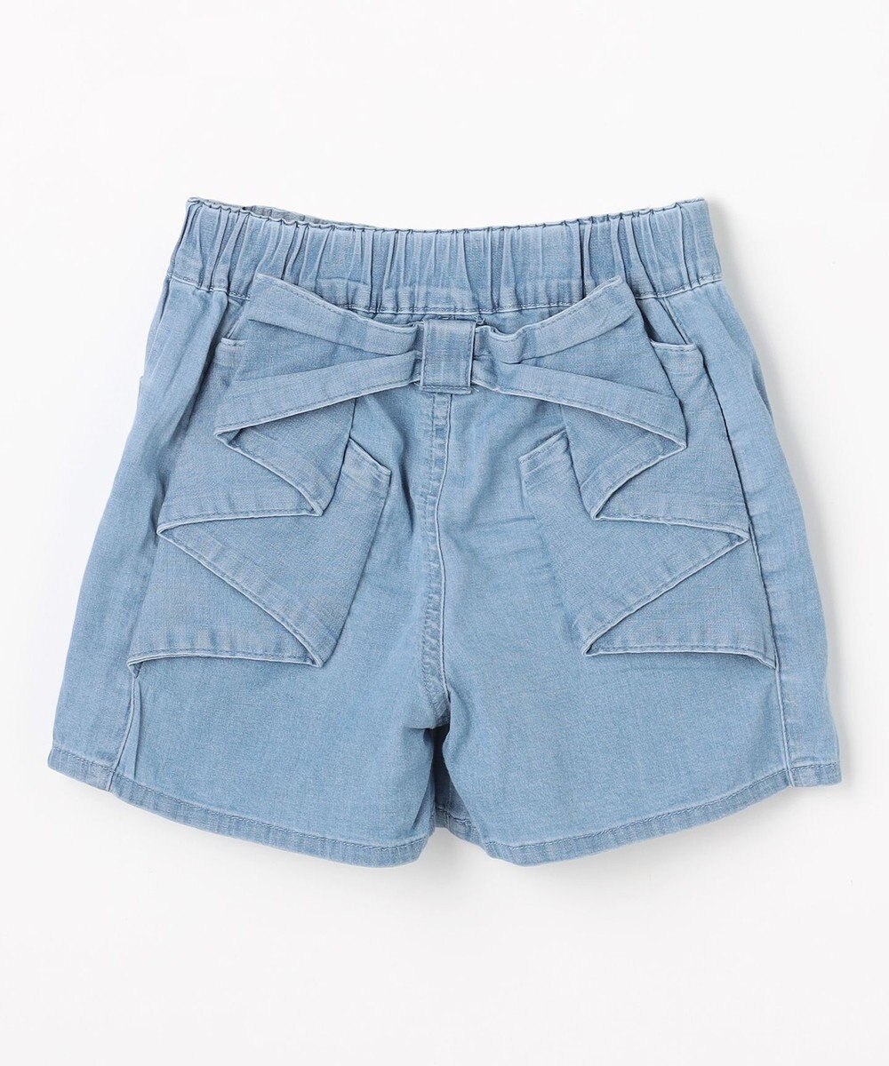 ANY KIDS 【洗濯機可能】バックリボン ショートパンツ 