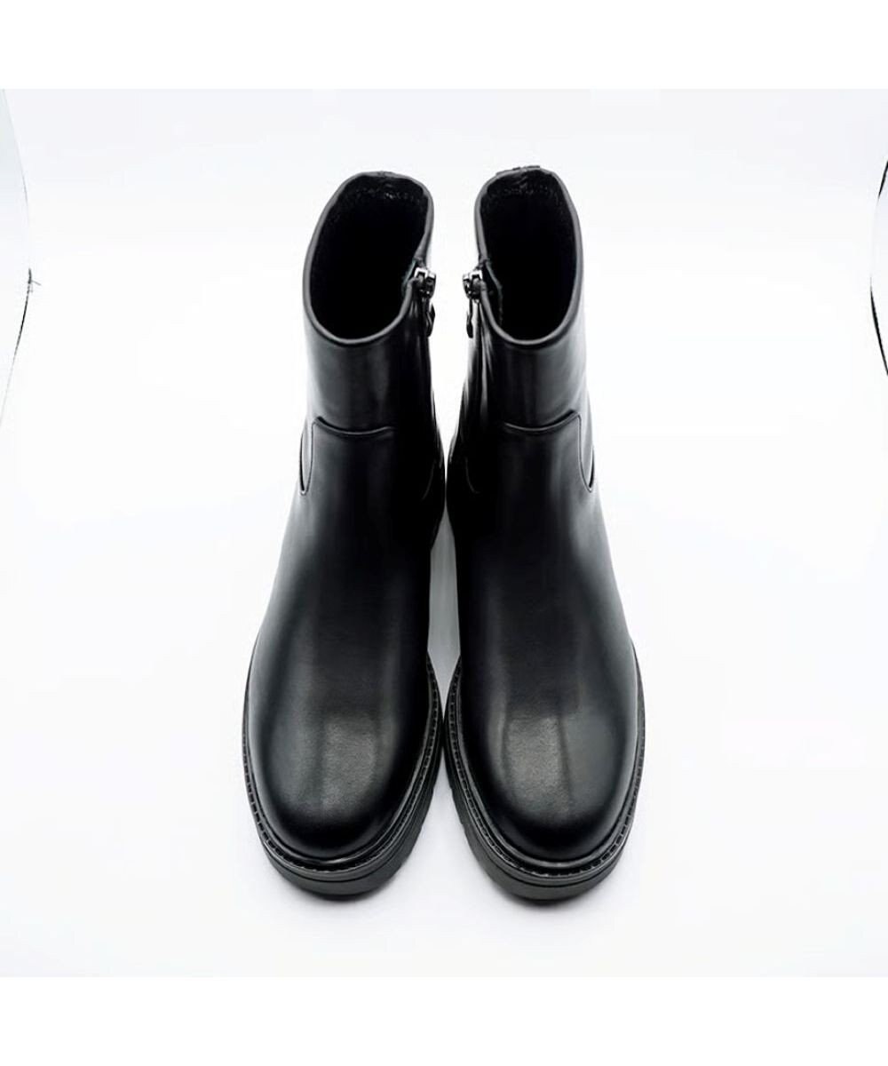 APOM ウォータープルーフサイドジップアンクルブーツ35 