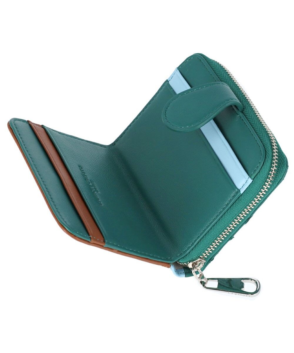 tsumori chisato CARRY スカラップししゅう 小銭入れ コインケース ミニ財布 猫モチーフ 