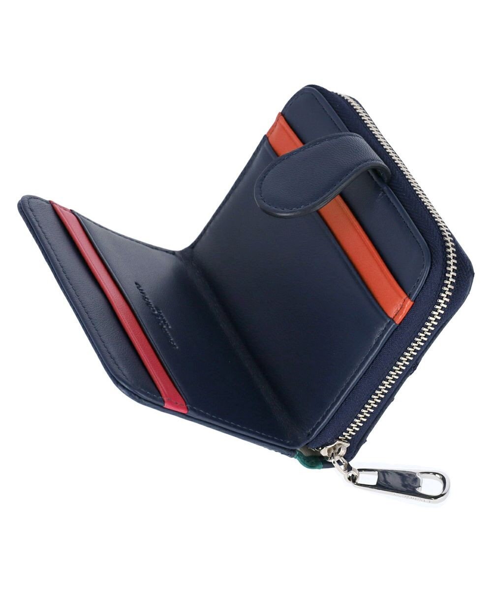 tsumori chisato CARRY スカラップししゅう 小銭入れ コインケース ミニ財布 猫モチーフ 