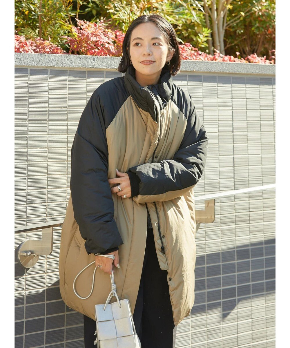 AMERICAN HOLIC キルポカスタンド中綿コート 