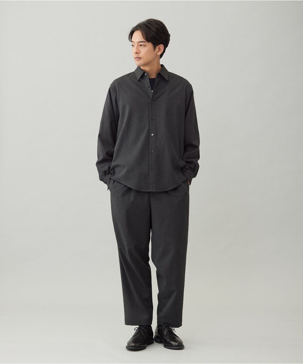 UNFILO MENS 【OCEANS 雑誌・web・YouTube 掲載】FLANNEL TOUCH 機能美パンツ ワイド 