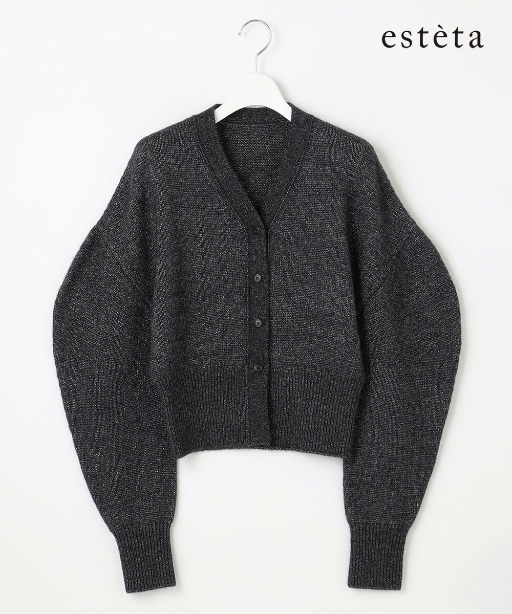 23区 L 【エステータ】シャイニーカーディガン 