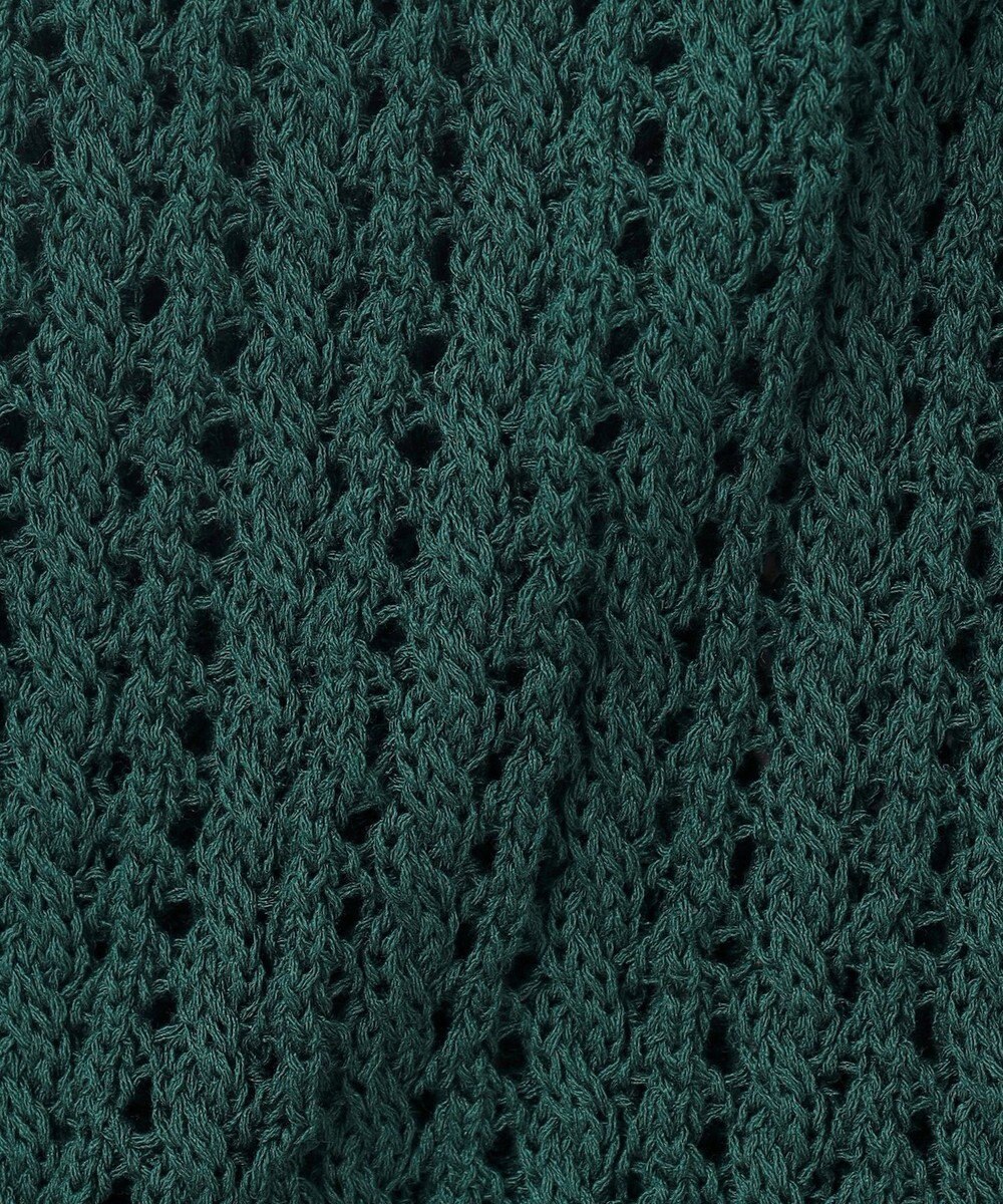 uncrave シースルーケーブルニット パンツ 