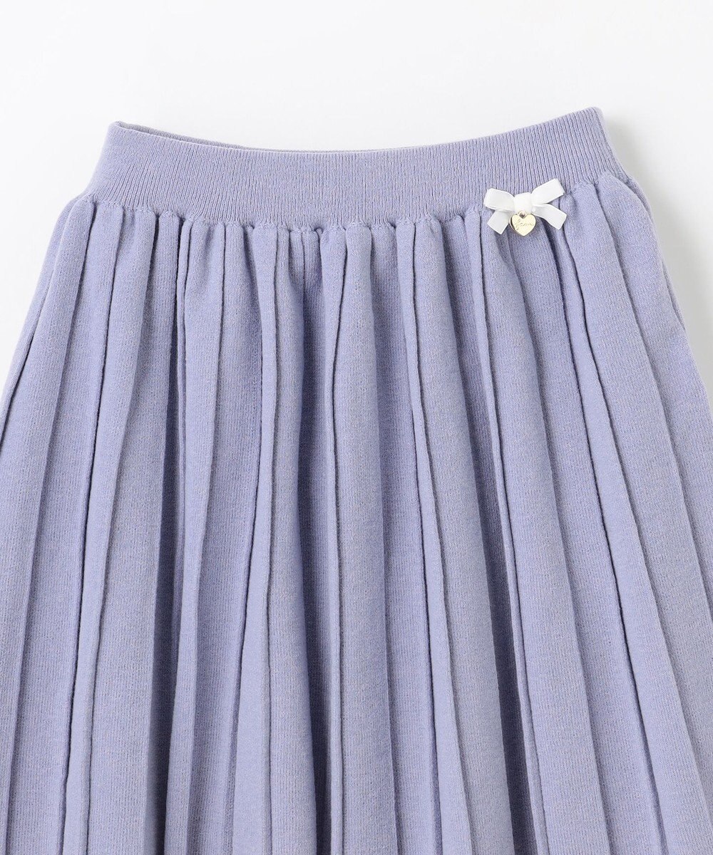 ANY KIDS プリーツニットスカート 