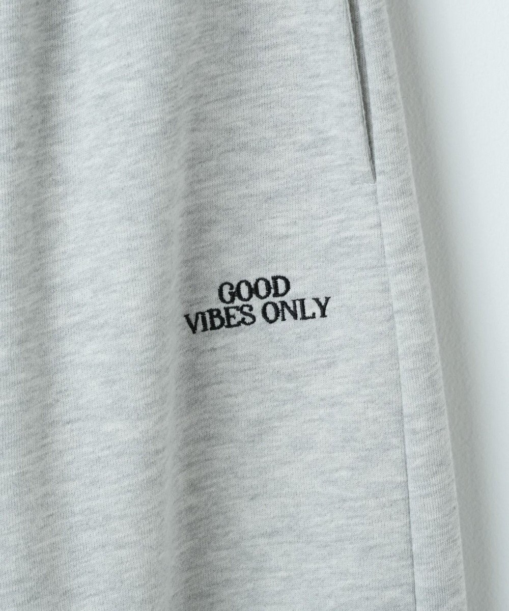 WEGO 裏起毛ロゴ刺繍スウェットパンツ 