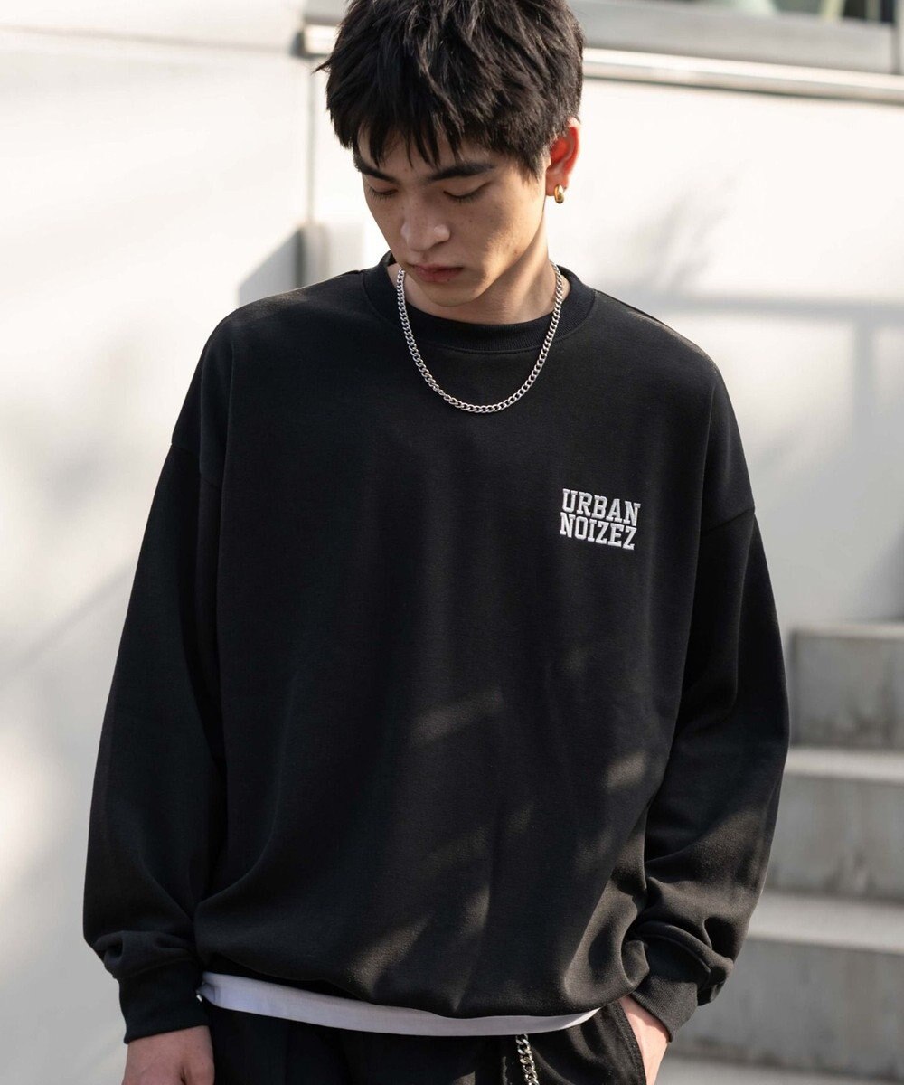 WEGO 【2点SET】アクセ付き裏シャギーグラフィックプルオーバー 