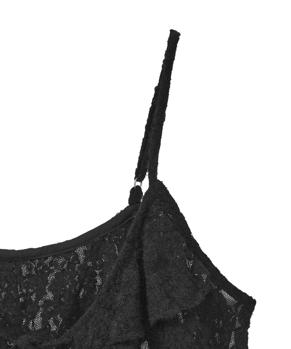 Green Parks レースフリルキャミビスチェ 