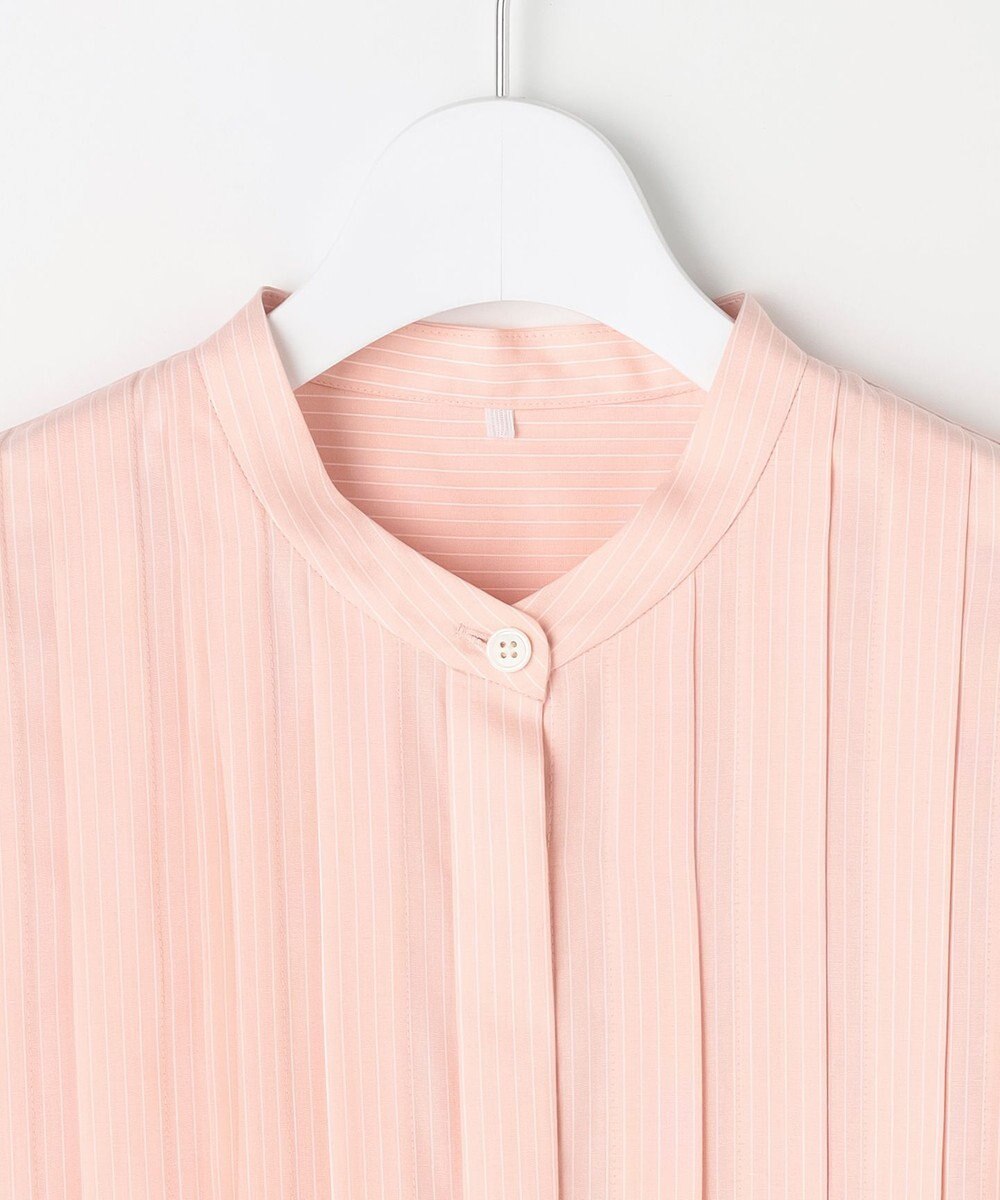 自由区 L ドレープブロードタック ブラウス 