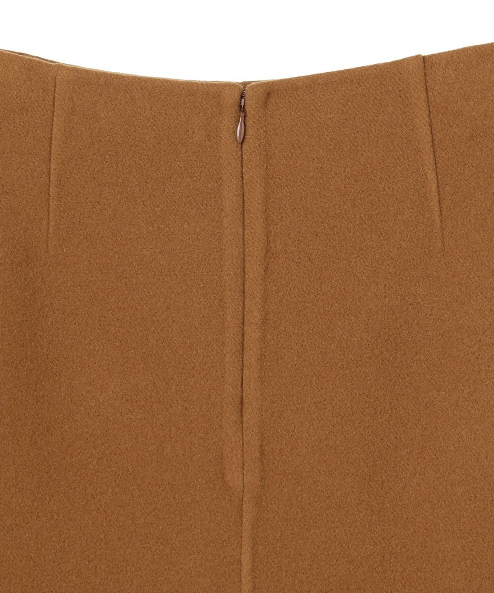 BEIGE， LEMOORE / ウールリバーAラインスカート 