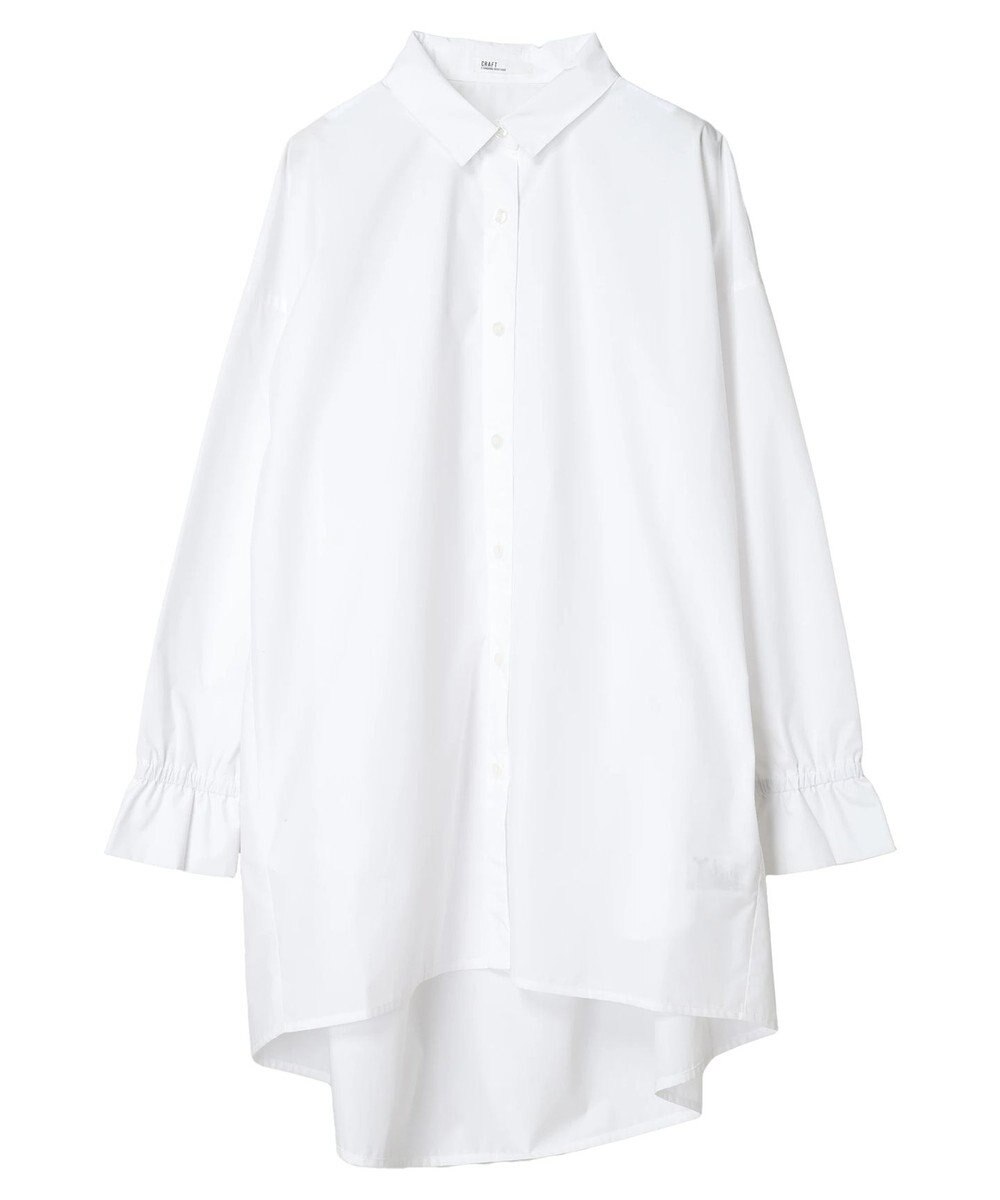 CRAFT STANDARD BOUTIQUE イージーケアコクーンポケ付きチュニック 