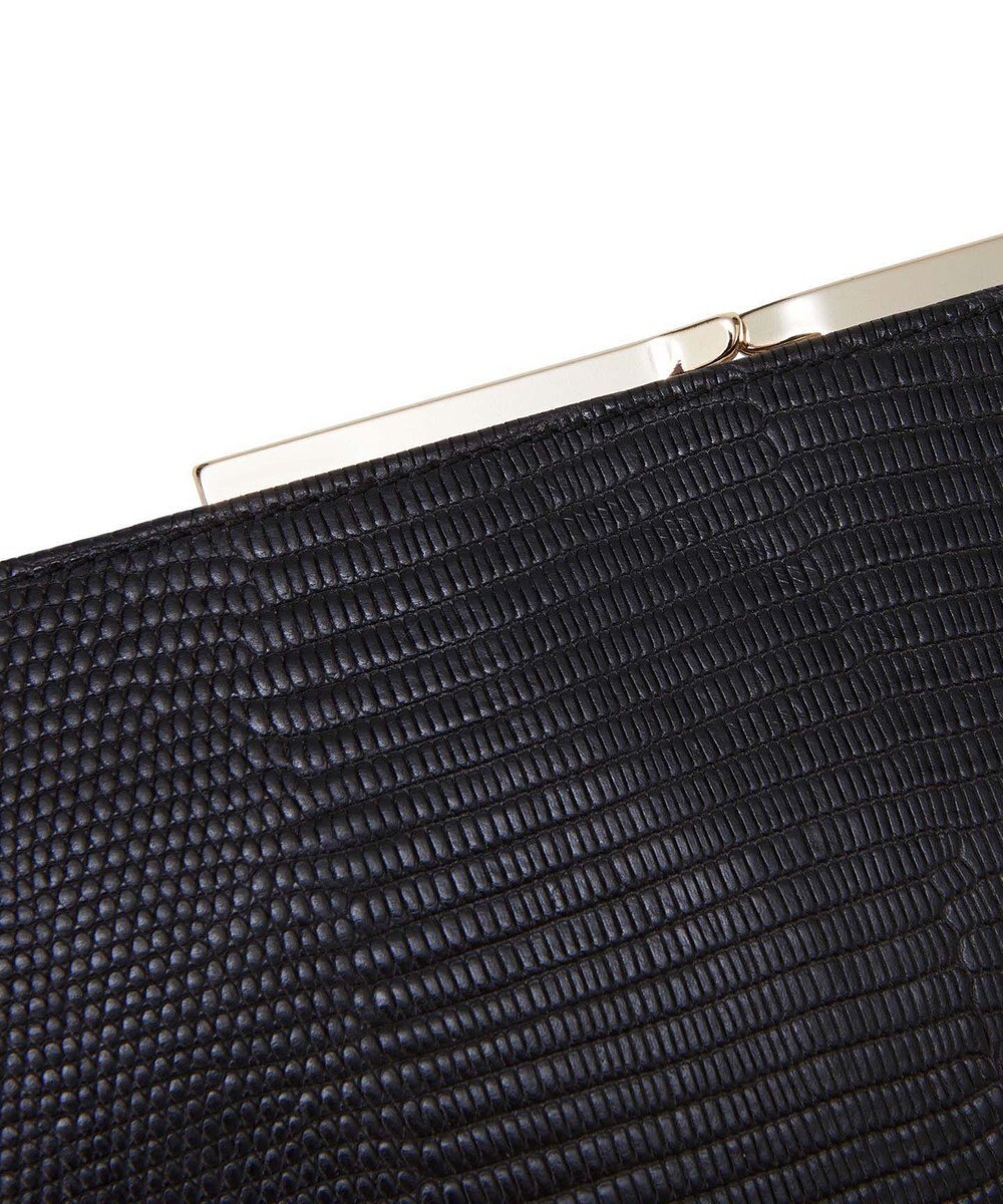 TOPKAPI 【TOPKAPI】イタリアンレザーリザード型押し がま口長財布 LUCIA ルチア 