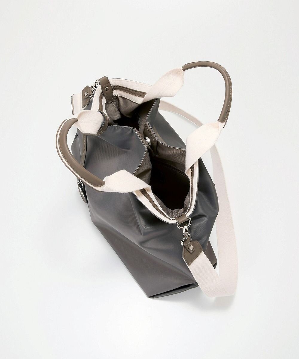 TOPKAPI 【TREASURE TOPKAPI】ストライプハンドル ナイロン 2way トートバッグ A4対応 