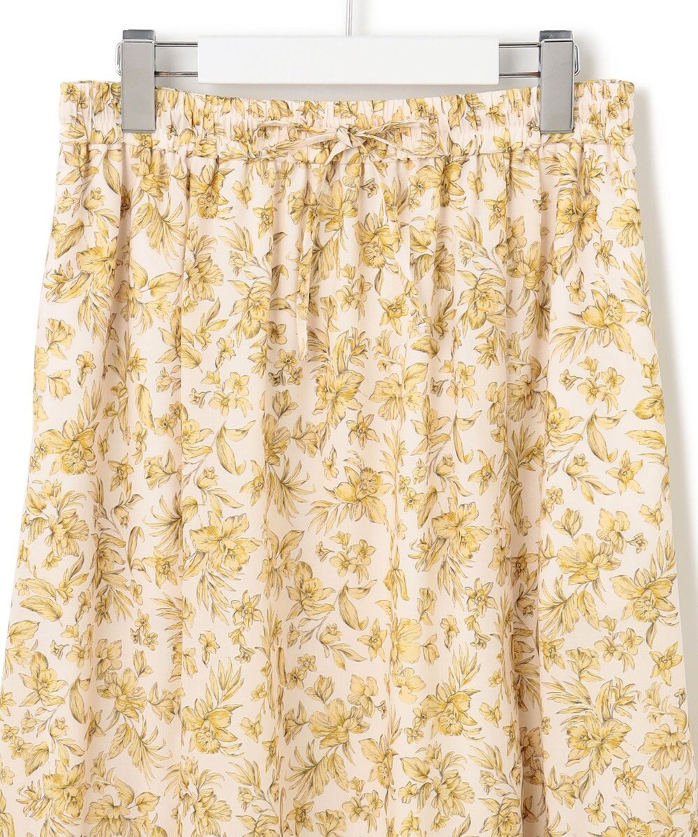 23区 S 【SLOW/一部店舗限定】ボタニカルプリント スカート 