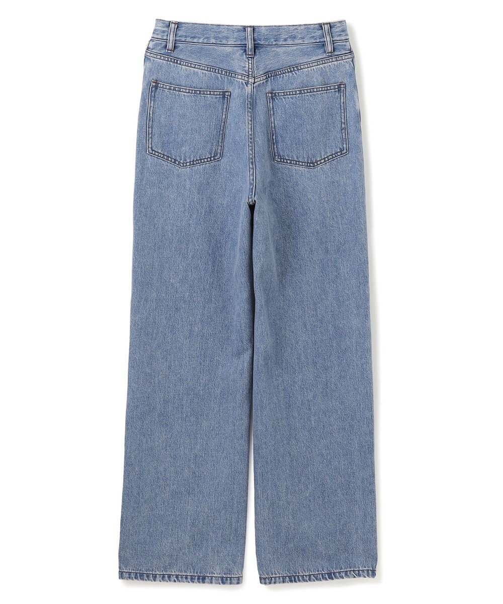 BEIGE， 【洗える・SPRiNG 3月号掲載】FICUS / デニムワイドストレートパンツ 