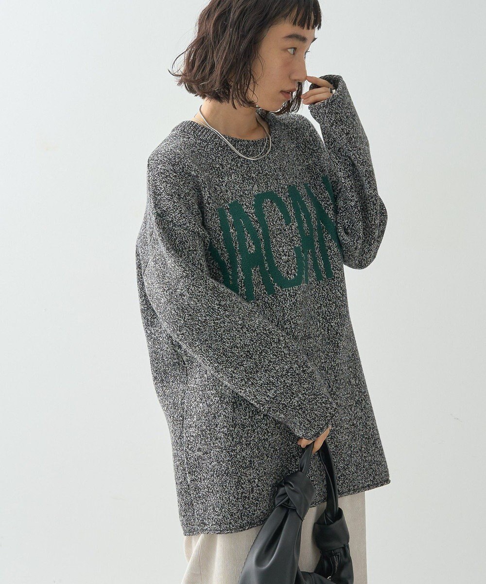 AMERICAN HOLIC バイパチＶＡＣＡＮＴロングニットプルオーバー 