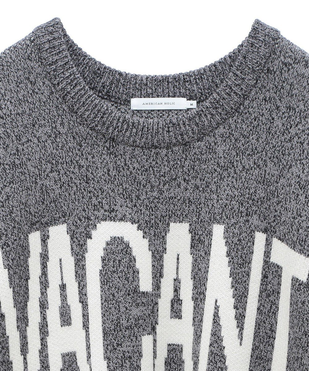 AMERICAN HOLIC バイパチＶＡＣＡＮＴロングニットプルオーバー 