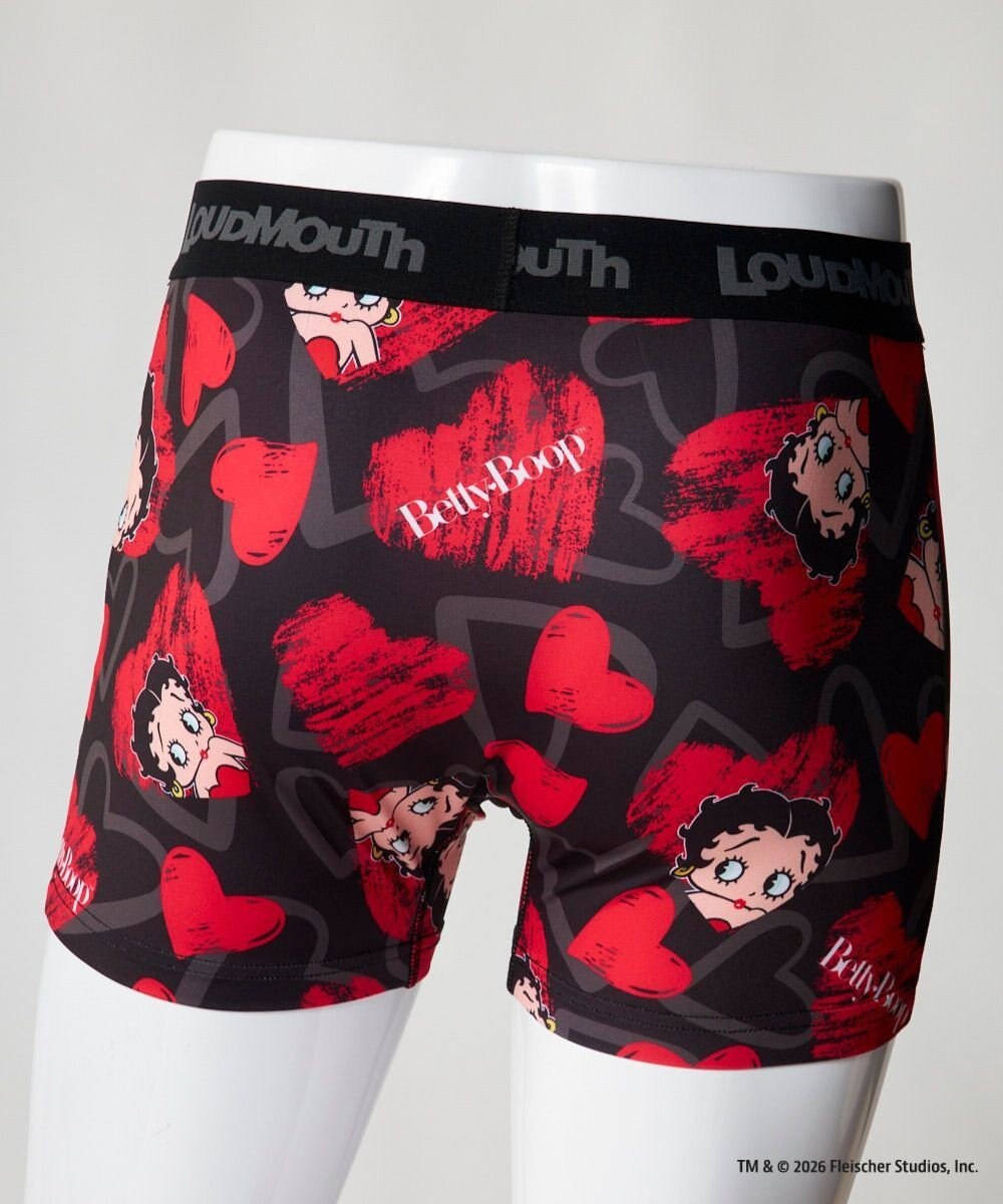 FILA GOLF／marie claire 【LOUDMOUTH×Betty Boop™】メンズ ボクサーパンツ 