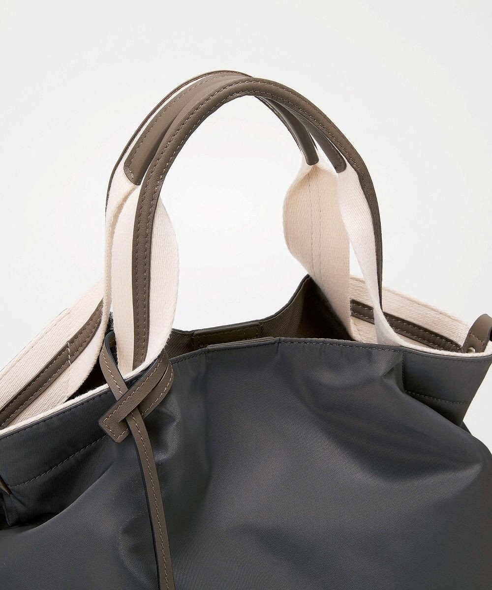 TOPKAPI 【TREASURE TOPKAPI】ストライプハンドル ナイロン 2way トートバッグ A4対応 